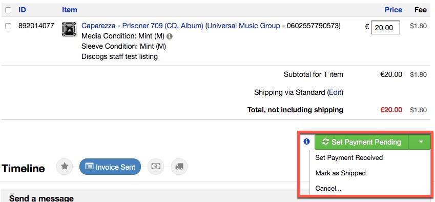 How Can I Update The Status Of An Order? – Discogs