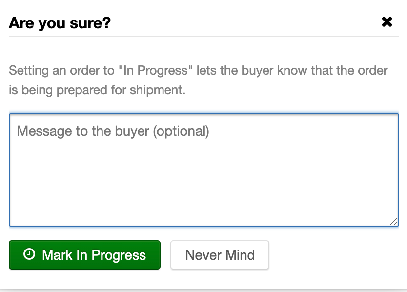 Are You Sure?
