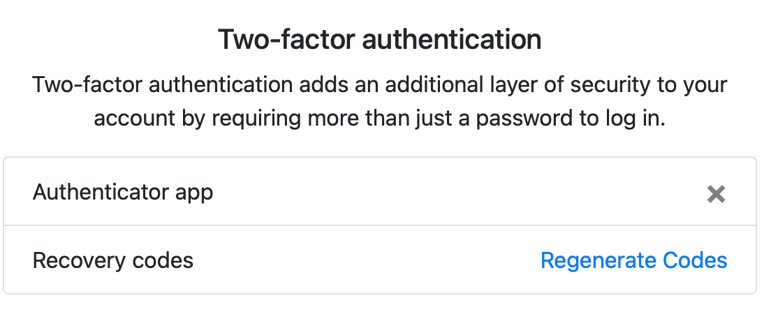 Recursive two-factor authentication issue - You need a code to get